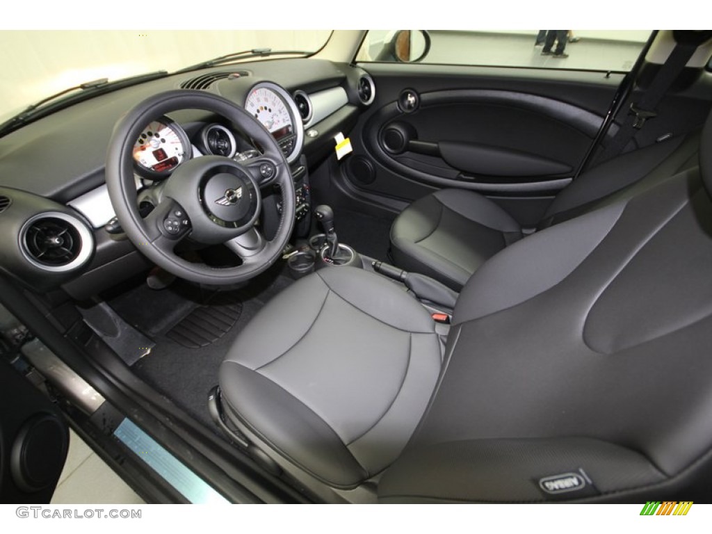 2013 Cooper Hardtop - Velvet Silver Metallic / Carbon Black photo #11