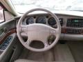 2001 Buick LeSabre Taupe Interior Steering Wheel Photo