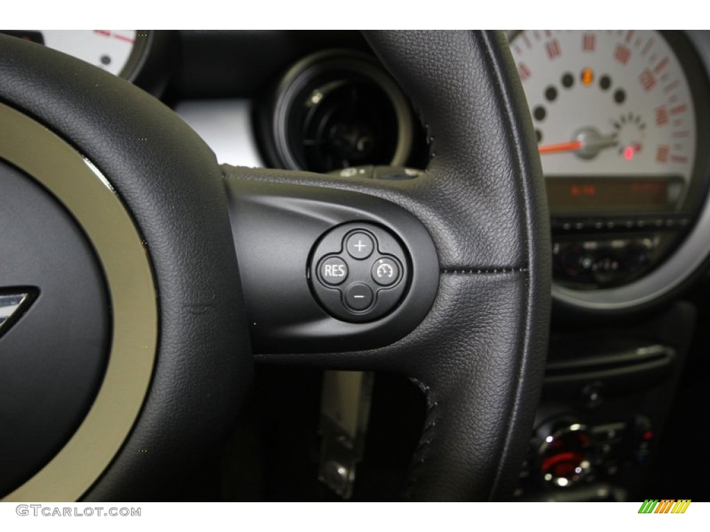 2013 Cooper Hardtop - Velvet Silver Metallic / Carbon Black photo #20