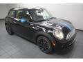 2013 Midnight Black Metallic Mini Cooper Hardtop Bayswater Package  photo #2