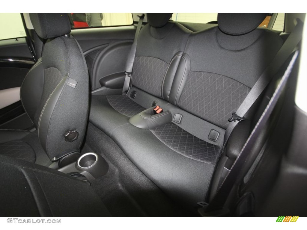 Rooftop Gray Cross Check Interior 2013 Mini Cooper Hardtop Baker Street Package Photo #75675880