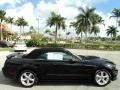 Black 2009 Ford Mustang GT/CS California Special Convertible Exterior