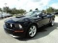 Black 2009 Ford Mustang GT/CS California Special Convertible Exterior