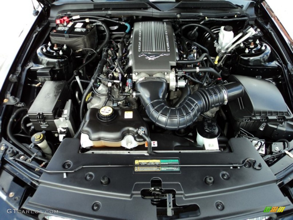 2009 Ford Mustang GT/CS California Special Convertible 4.6 Liter SOHC 24-Valve VVT V8 Engine Photo #75676536