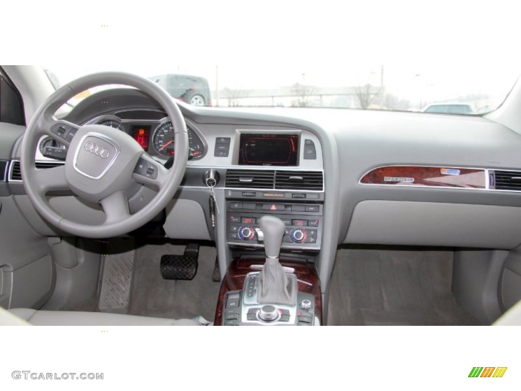 2007 Audi A6 3.2 quattro Sedan Platinum Dashboard Photo #75676554