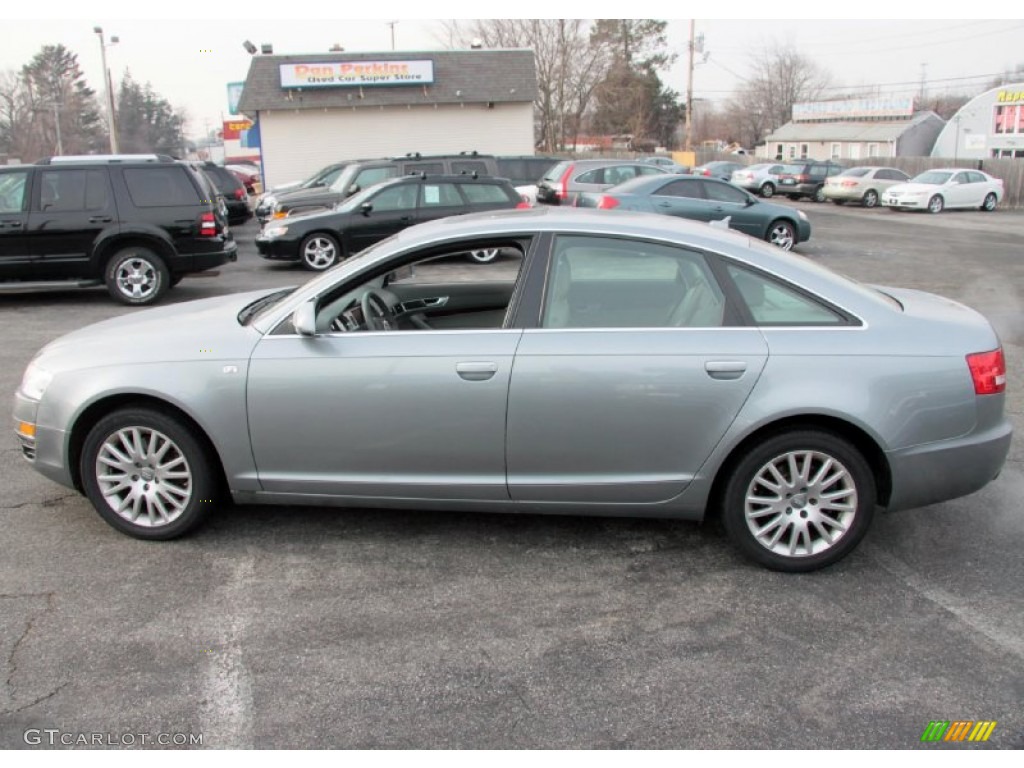 Quartz Grey Metallic 2007 Audi A6 3.2 quattro Sedan Exterior Photo #75676590
