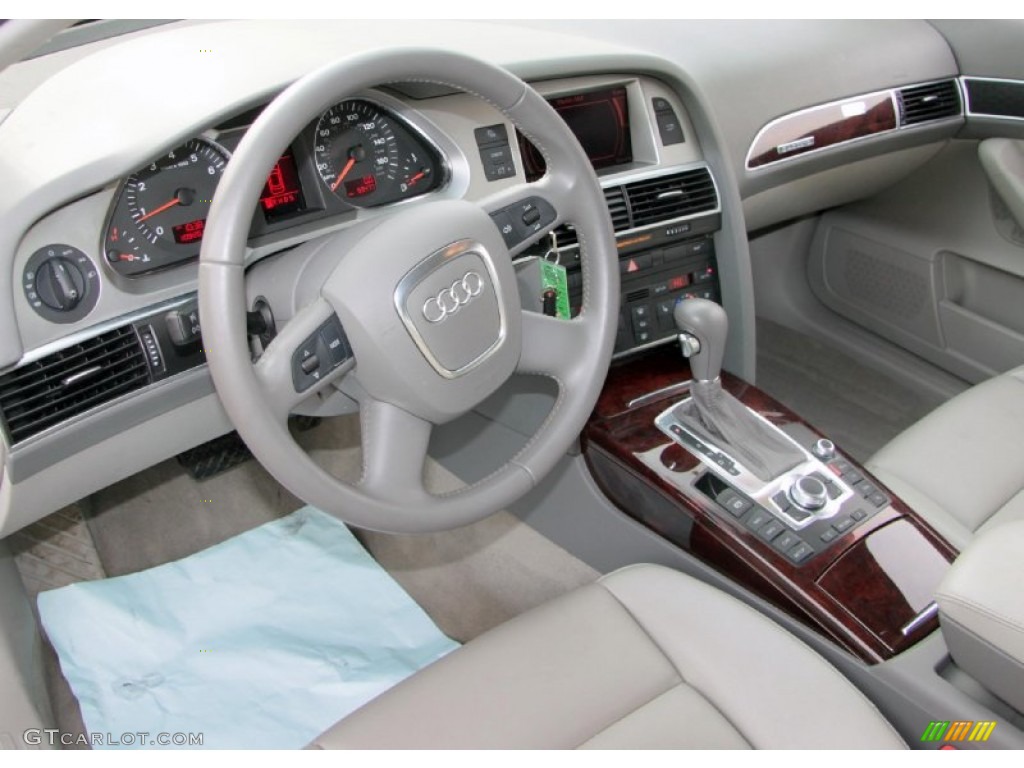 Platinum Interior 2007 Audi A6 3.2 quattro Sedan Photo #75676694