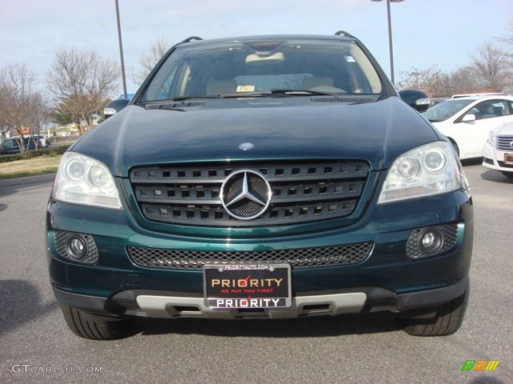 2006 ML 350 4Matic - Everest Green Metallic / Macadamia photo #10