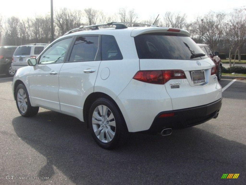 2010 RDX SH-AWD - White Diamond Pearl / Taupe photo #4