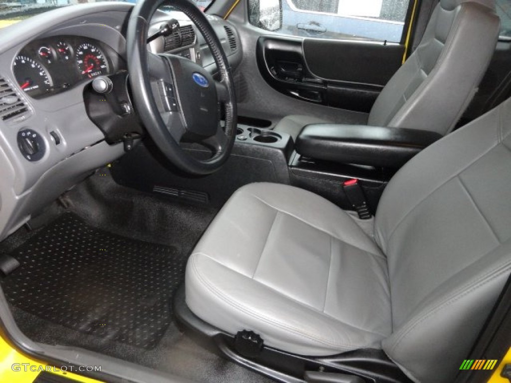 2007 Ranger FX4 SuperCab 4x4 - Screaming Yellow / Medium Dark Flint photo #3