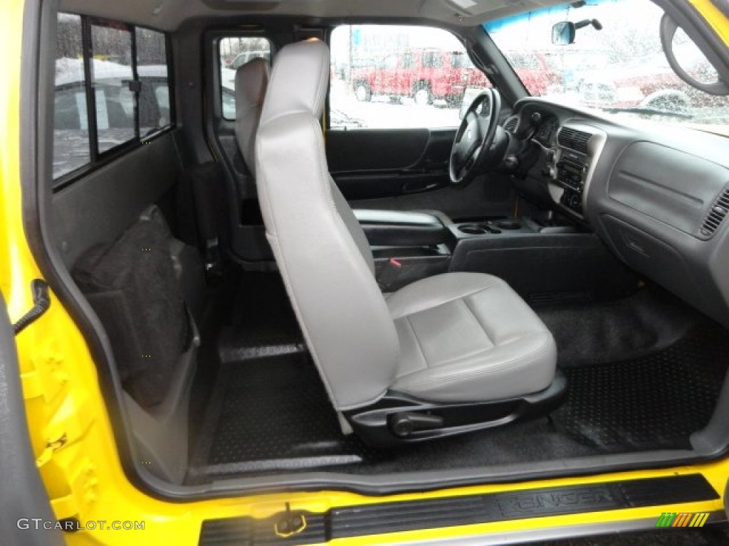 2007 Ranger FX4 SuperCab 4x4 - Screaming Yellow / Medium Dark Flint photo #9