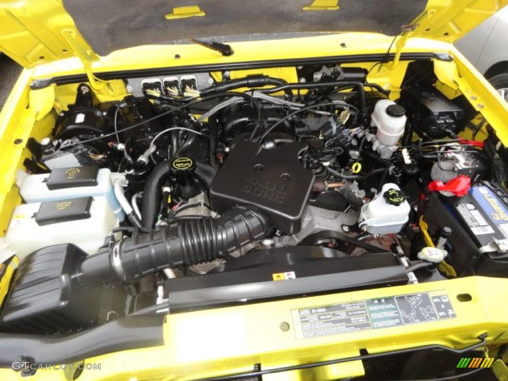 2007 Ranger FX4 SuperCab 4x4 - Screaming Yellow / Medium Dark Flint photo #10