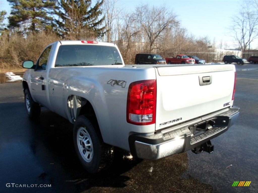 2013 Sierra 3500HD Regular Cab 4x4 - Quicksilver Metallic / Dark Titanium photo #5