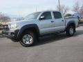 2011 Silver Streak Mica Toyota Tacoma PreRunner Double Cab  photo #2