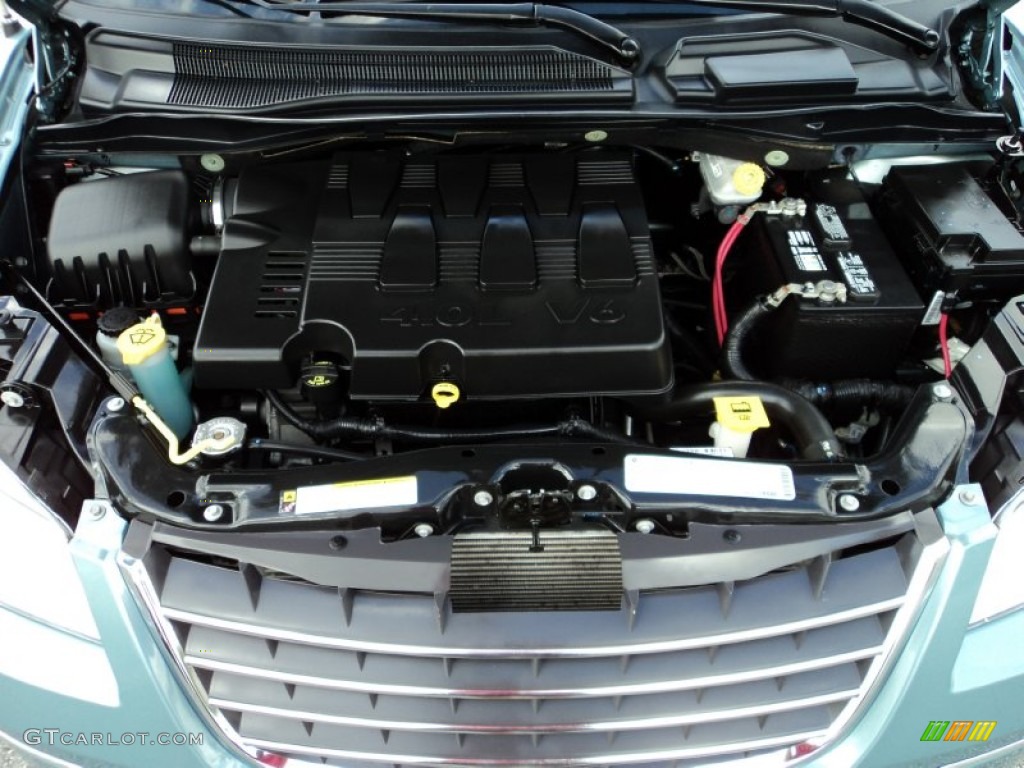 2010 Chrysler Town & Country Touring 4.0 Liter SOHC 24-Valve V6 Engine Photo #75678630