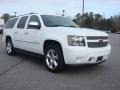 2011 White Diamond Tricoat Chevrolet Suburban LTZ 4x4  photo #7