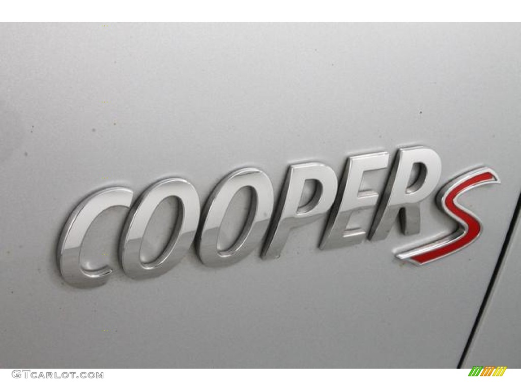 2009 Cooper S Hardtop - Pure Silver Metallic / Black/Grey photo #15