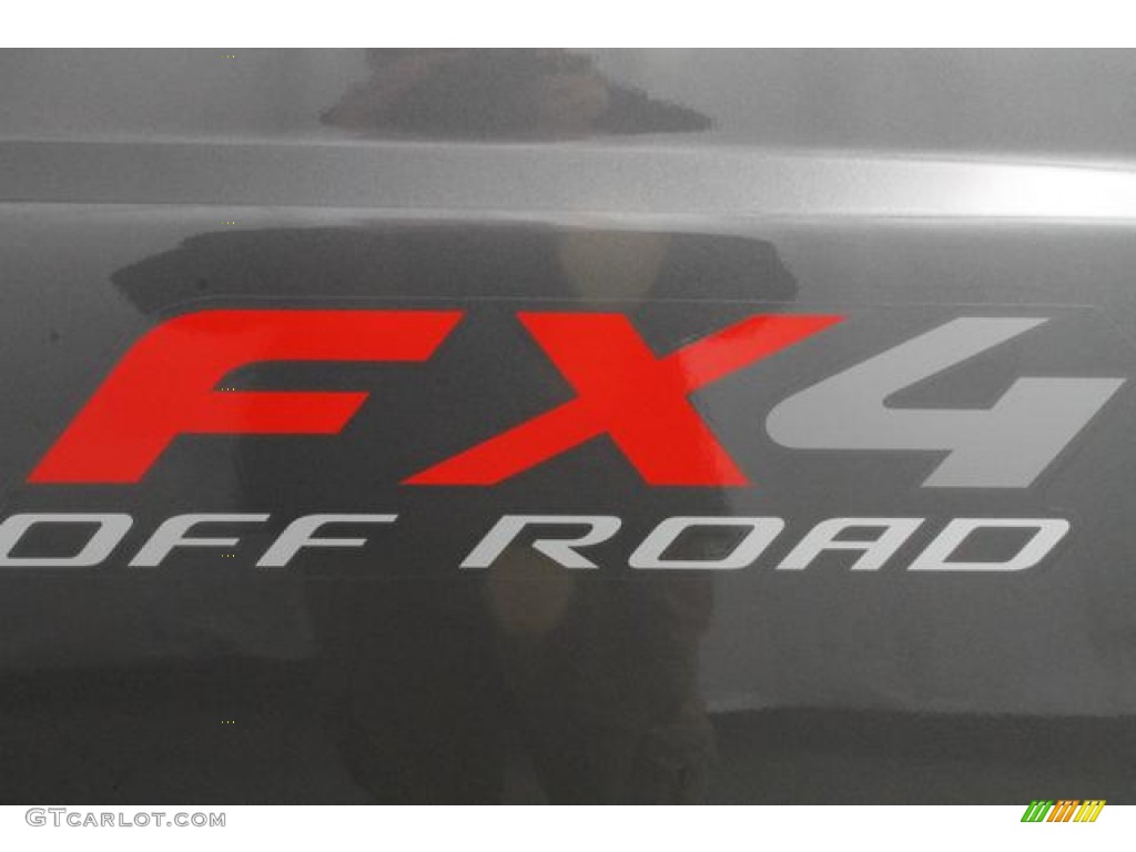 2006 F250 Super Duty FX4 Crew Cab 4x4 - Dark Shadow Gray Metallic / Medium Flint photo #16