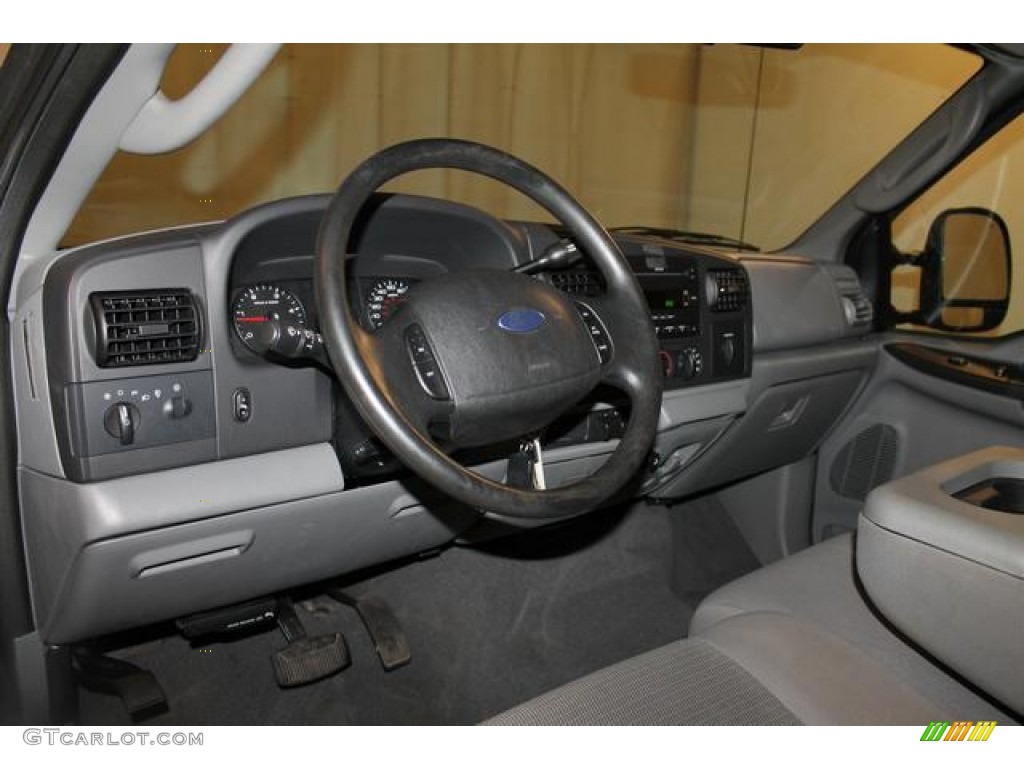 2006 F250 Super Duty FX4 Crew Cab 4x4 - Dark Shadow Gray Metallic / Medium Flint photo #21