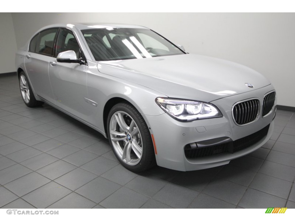 Glacier Silver Metallic 2013 BMW 7 Series 750Li Sedan Exterior Photo #75681279