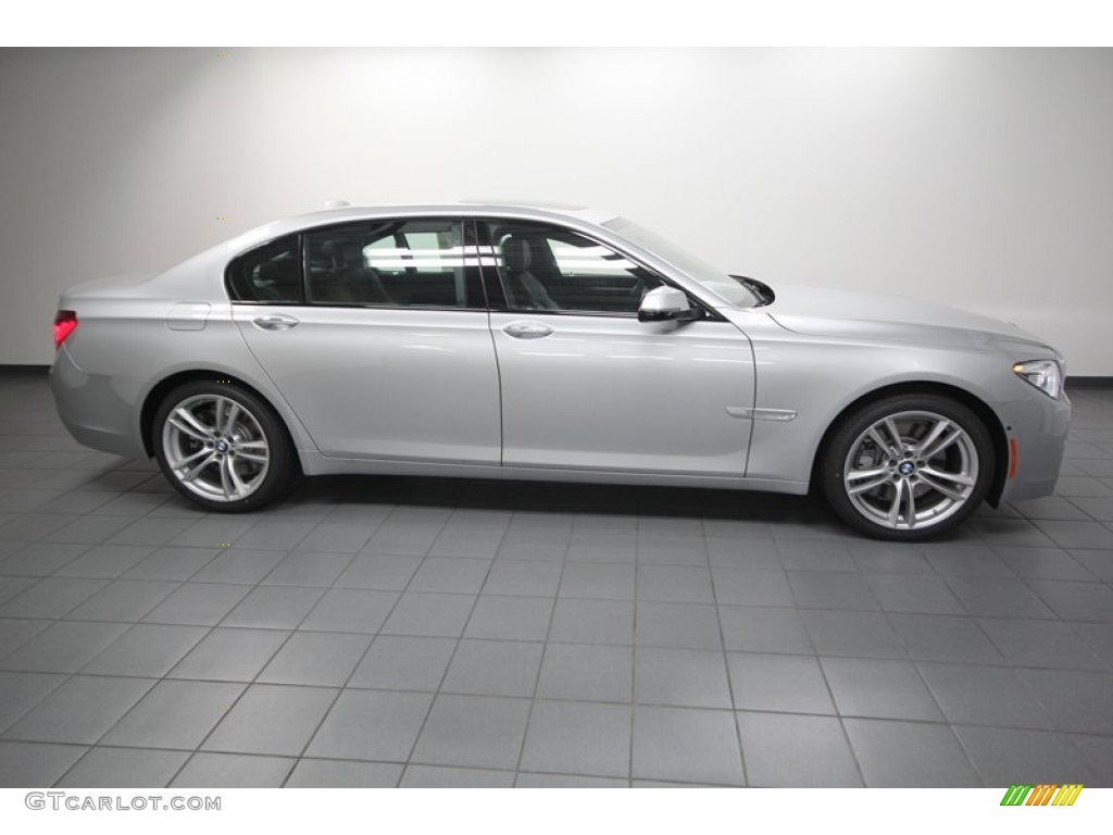 Glacier Silver Metallic 2013 BMW 7 Series 750Li Sedan Exterior Photo #75681299