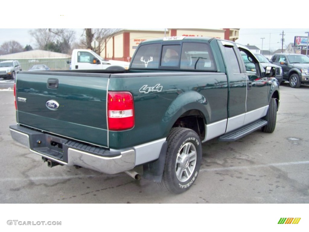 Forest Green Metallic 2007 Ford F150 XLT SuperCab 4x4 Exterior Photo #75681726