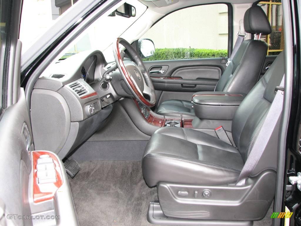 2007 Escalade ESV AWD - Black Raven / Ebony/Ebony photo #8
