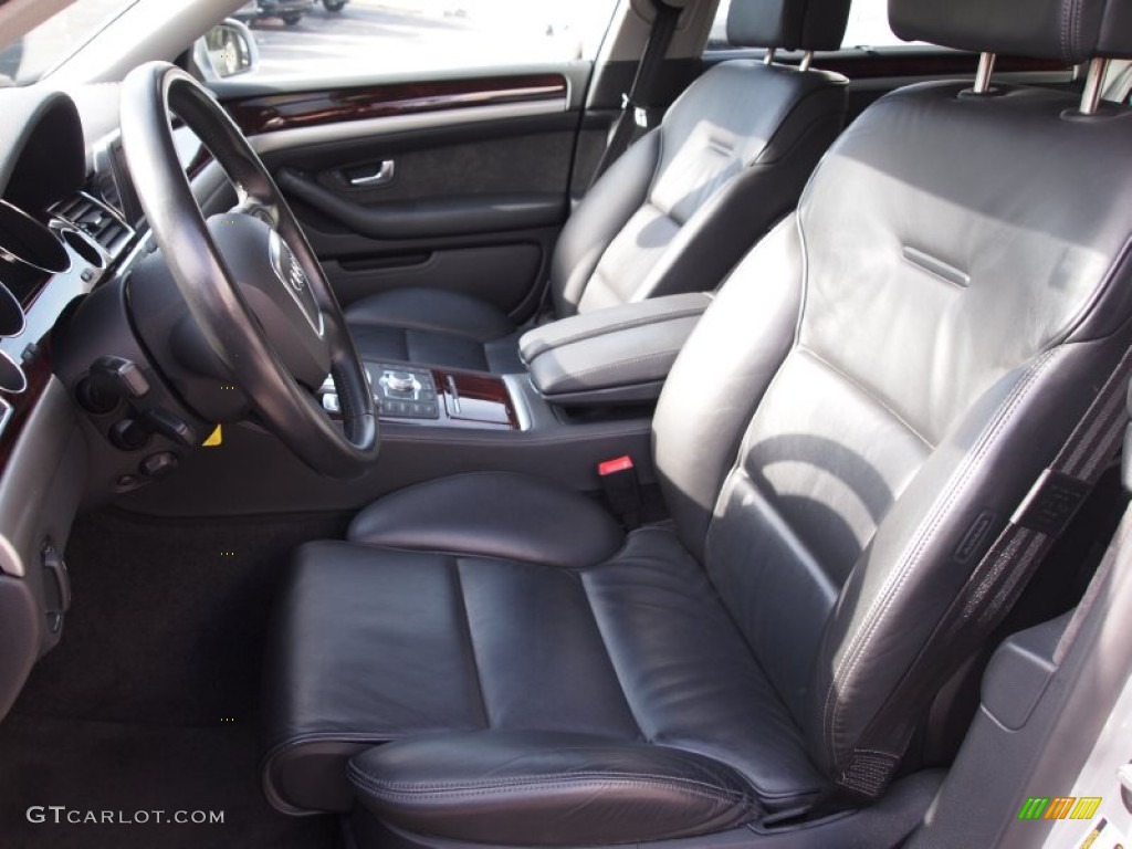 2007 Audi A8 L 4.2 quattro Front Seat Photo #75682306
