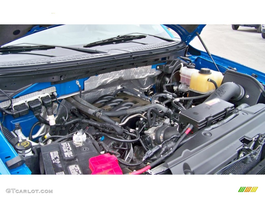 2011 Ford F150 FX4 SuperCrew 4x4 5.0 Liter Flex-Fuel DOHC 32-Valve Ti-VCT V8 Engine Photo #75682448