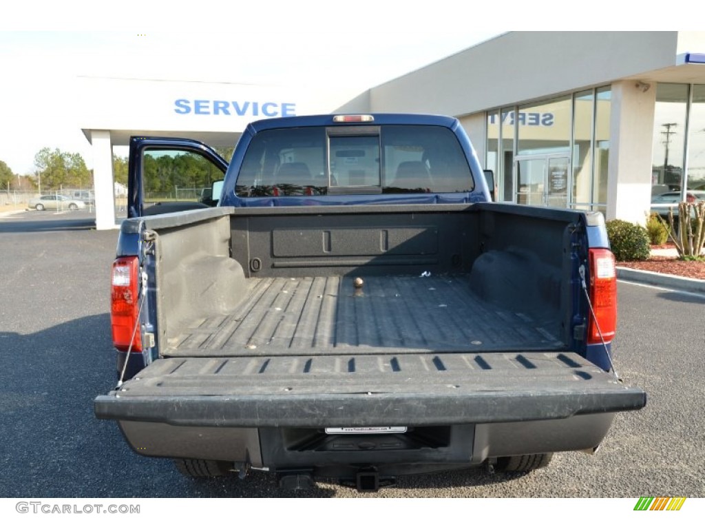 2008 F250 Super Duty FX4 SuperCab 4x4 - Dark Blue Pearl Metallic / Ebony photo #17