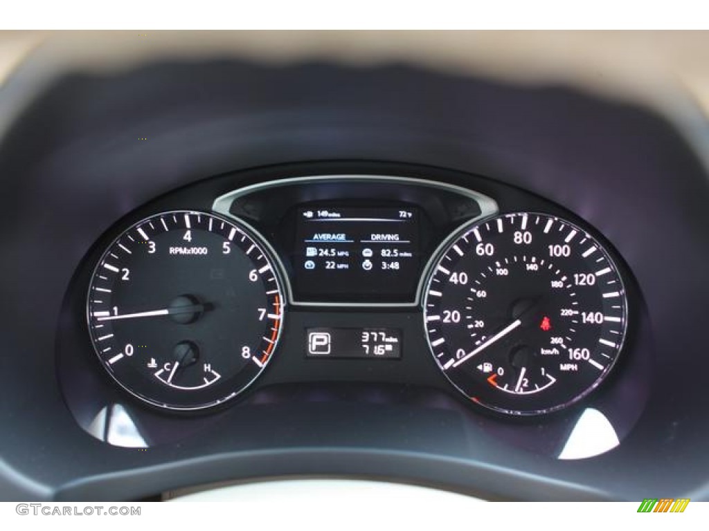 2013 Nissan Altima 2.5 SV Gauges Photo #75682845