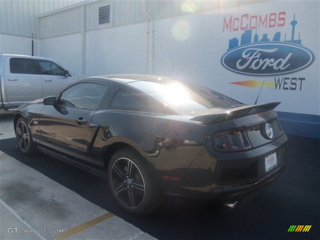 2013 Mustang GT/CS California Special Coupe - Black / California Special Charcoal Black/Miko-suede Inserts photo #3