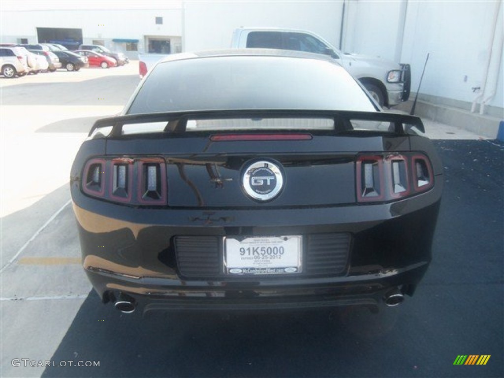 2013 Mustang GT/CS California Special Coupe - Black / California Special Charcoal Black/Miko-suede Inserts photo #4