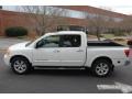 2012 Blizzard White Nissan Titan SL Crew Cab  photo #8