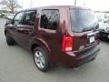 2012 Dark Cherry Pearl II Honda Pilot EX-L  photo #3