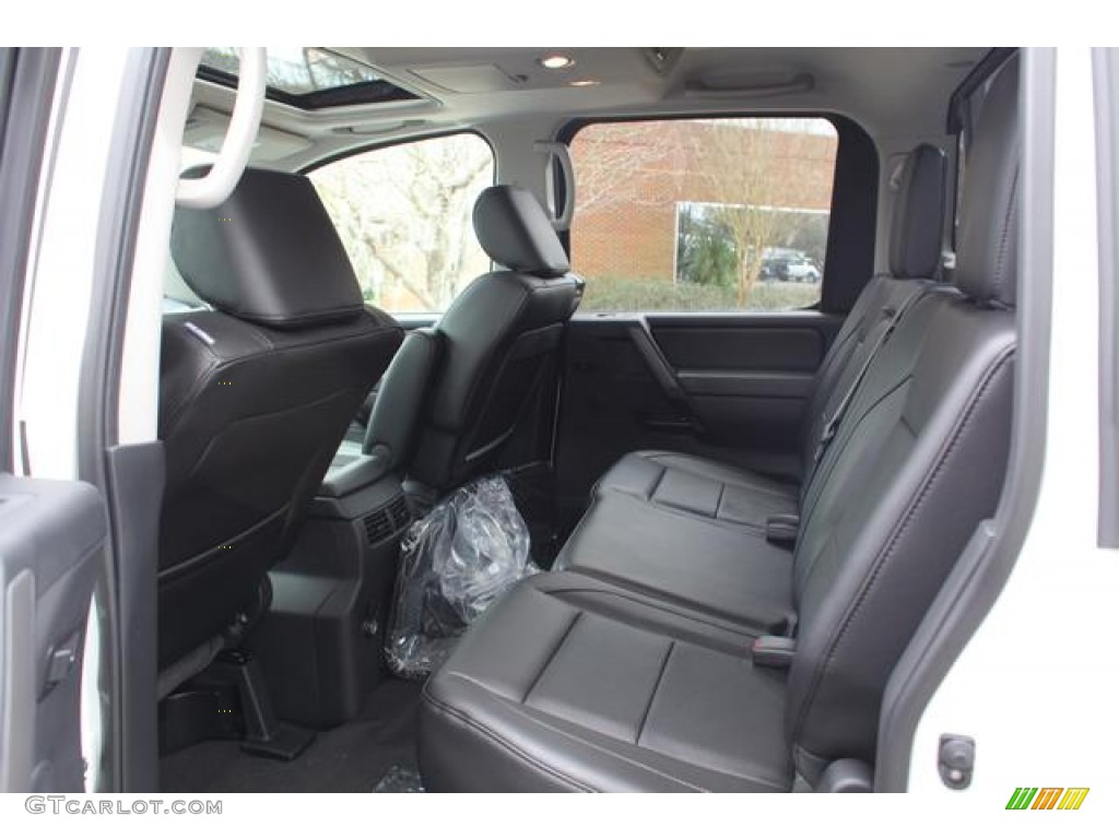 2012 Nissan Titan SL Crew Cab Rear Seat Photo #75683163