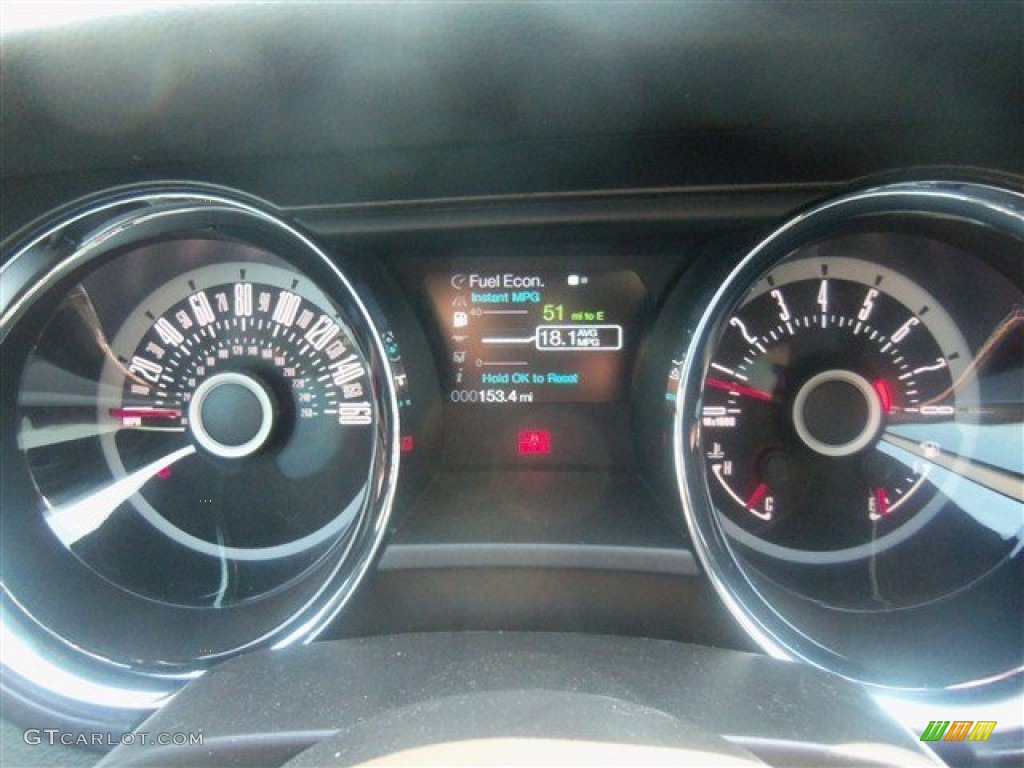 2013 Ford Mustang GT/CS California Special Coupe Gauges Photo #75683319