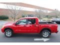 2012 Red Alert Nissan Titan Pro-4X Crew Cab 4x4  photo #9