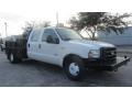 2005 Oxford White Ford F350 Super Duty XL Crew Cab Chassis  photo #3