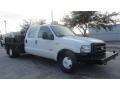 Oxford White - F350 Super Duty XL Crew Cab Chassis Photo No. 3