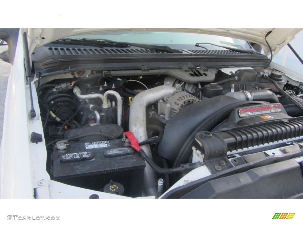 2005 Ford F350 Super Duty XL Crew Cab Chassis 6.0 Liter OHV 32-Valve Power Stroke Turbo Diesel V8 Engine Photo #75684574