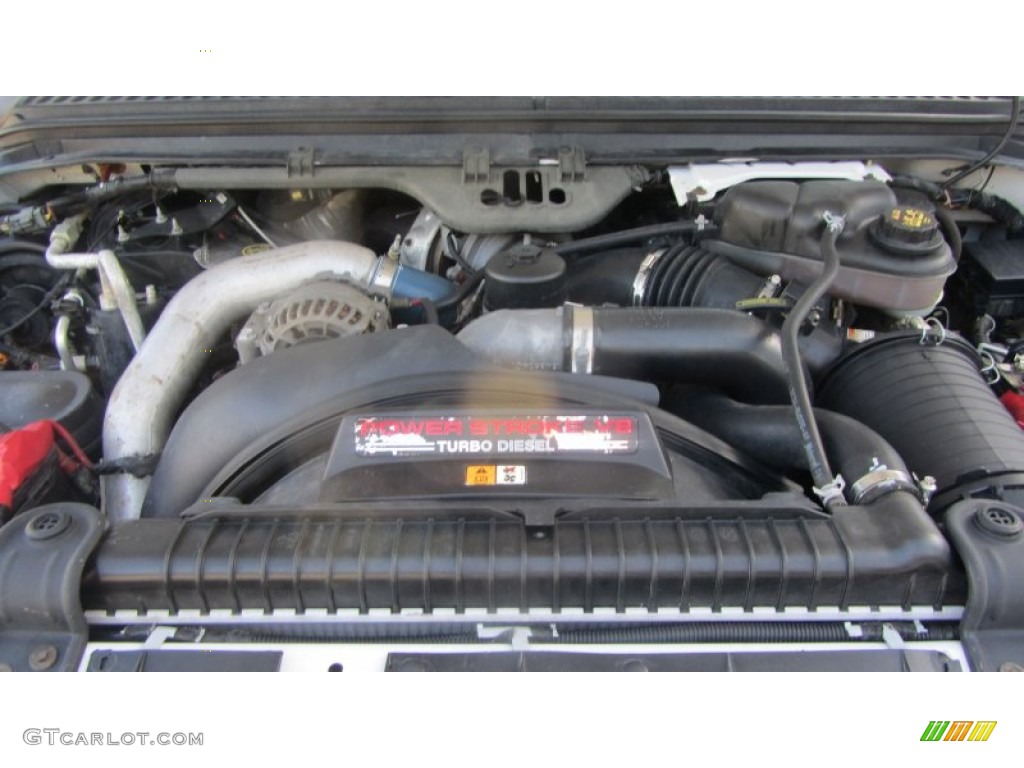 2005 Ford F350 Super Duty XL Crew Cab Chassis Engine Photos