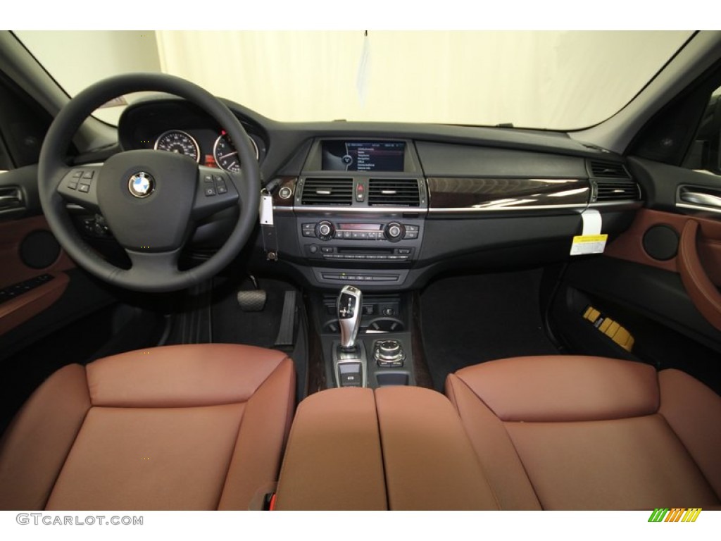 2013 BMW X5 xDrive 35i Premium Cinnamon Brown Dashboard Photo #75685211