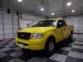 2004 Blazing Yellow Ford F150 STX SuperCab  photo #3