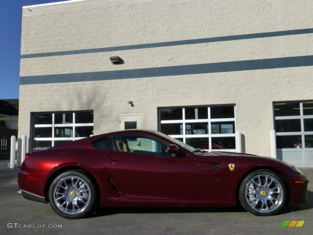 Rosso Rubino (Dark Red Metallic) 2008 Ferrari 599 GTB Fiorano F1 Exterior Photo #75685292