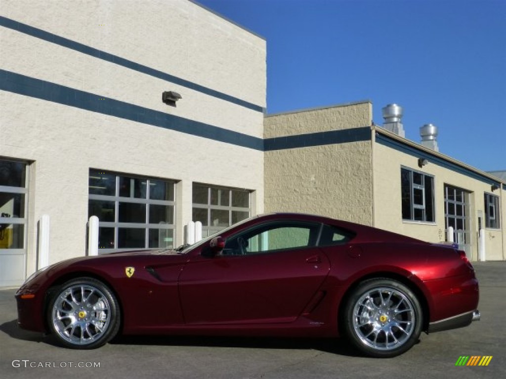 Rosso Rubino (Dark Red Metallic) 2008 Ferrari 599 GTB Fiorano F1 Exterior Photo #75685362