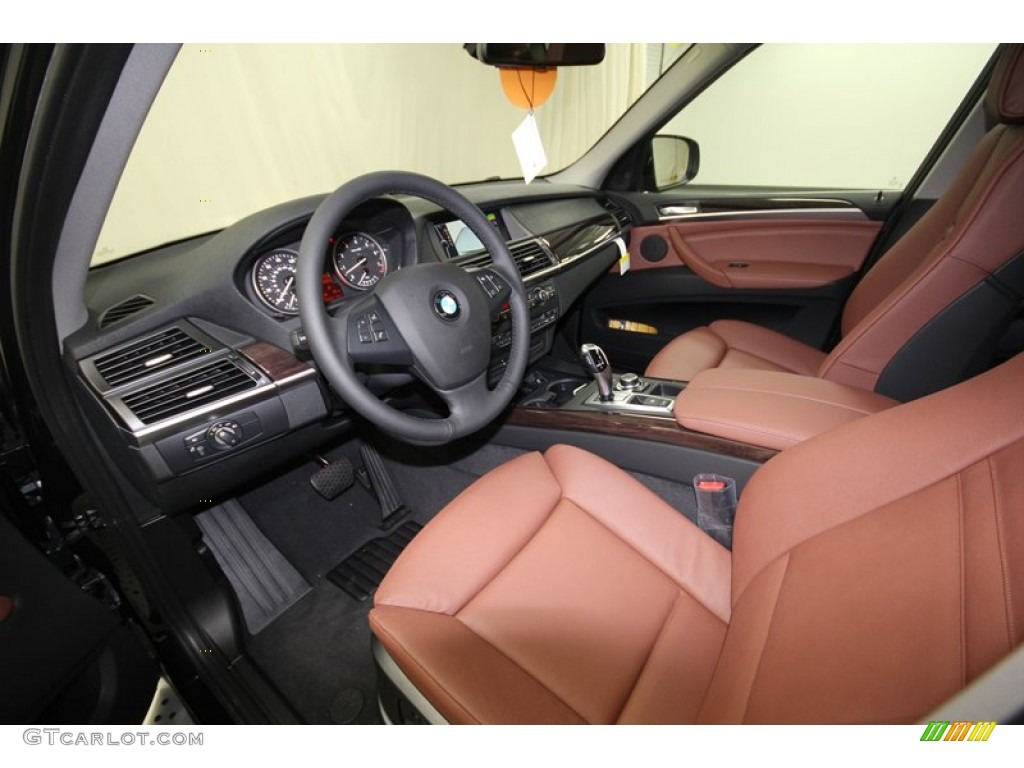 Cinnamon Brown Interior 2013 BMW X5 xDrive 35i Premium Photo #75685371