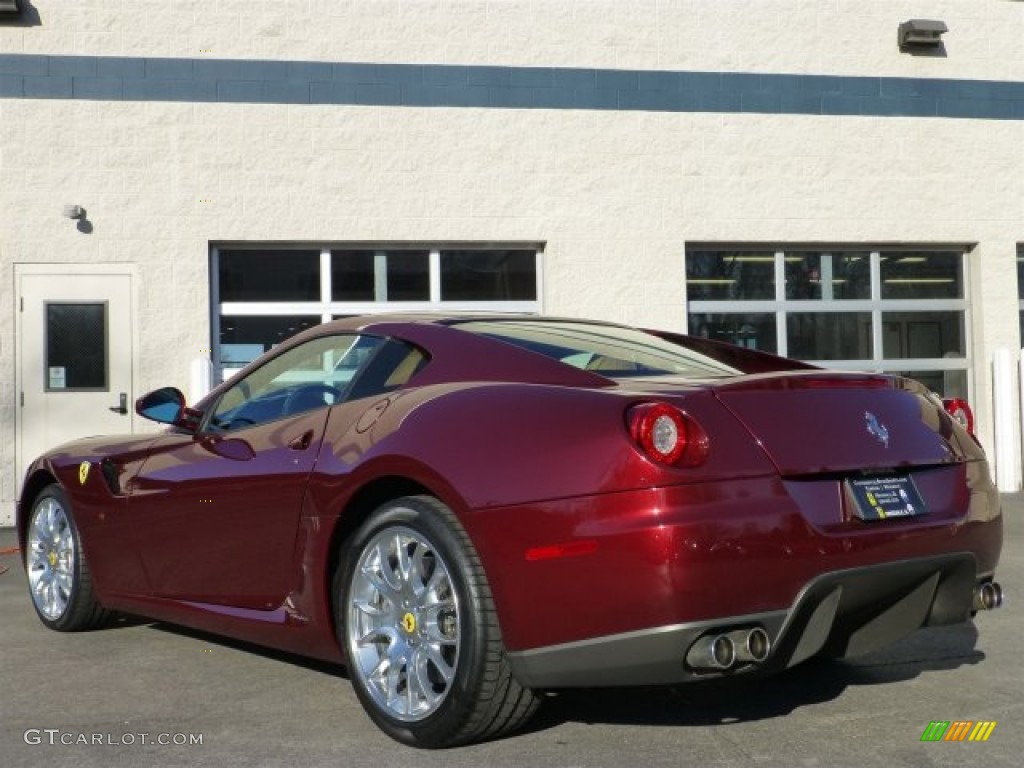2008 599 GTB Fiorano F1 - Rosso Rubino (Dark Red Metallic) / Beige photo #7