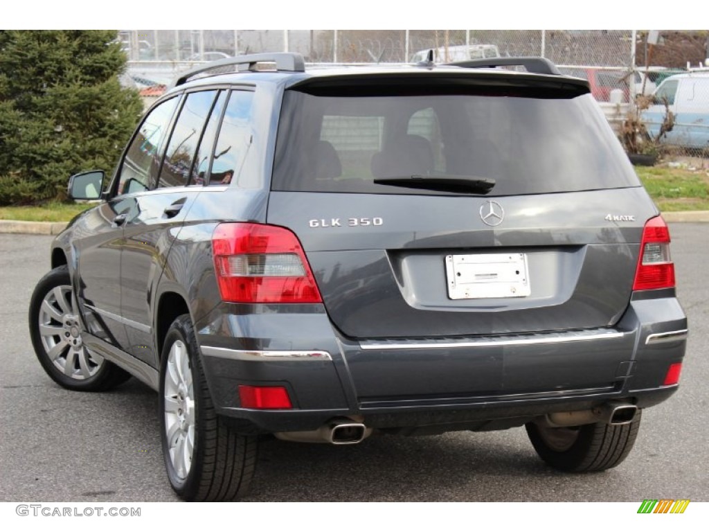 2011 GLK 350 4Matic - Steel Grey Metallic / Black photo #35