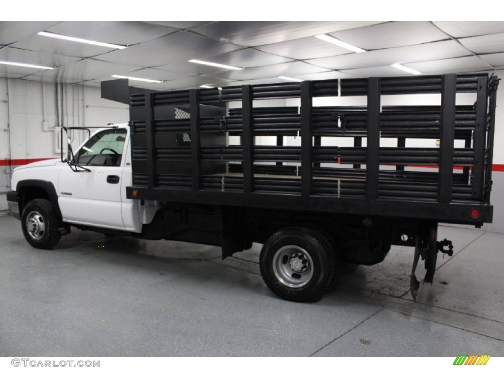 2005 Silverado 3500 Regular Cab 4x4 Chassis - Summit White / Dark Charcoal photo #11